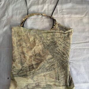 Outdoor Archery / Turkey / Duck Hunters Specialties Camo / Wood Facemask